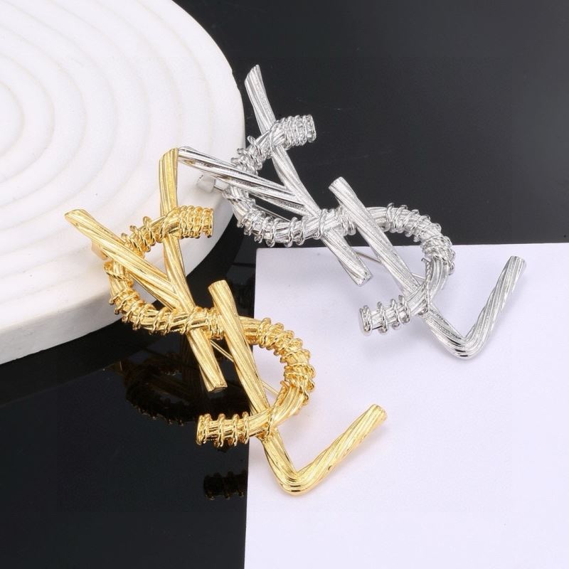 Ysl Brooches